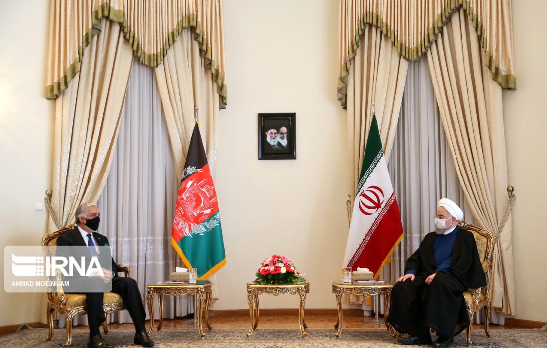 روحانی: راه حل مشکلات افغانستان مذاکرات سیاسی بین الافغانی است