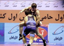 قهرمانی ایران مال در آبروریزی فینال لیگ کشتی آزاد