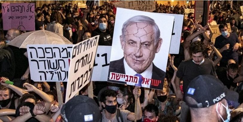 دوراهی انتخاب نتانیاهو؛ سقوط کابینه یا جنگ داخلی؟