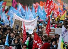 اعتراضات میلیونی معترضان فرانسوی علیه اصلاحات ماکرون