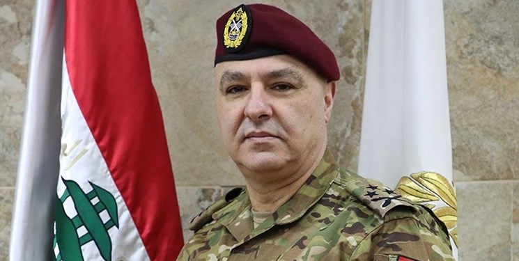 تأکید فرمانده ارتش لبنان بر مقاومت در برابر رژیم صهیونیستی
