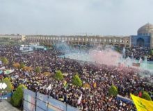 آسوشیتدپرس: ایرانیان چهل و پنجمین سالگرد انقلاب را جشن گرفتند