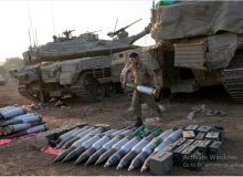 گلوله‌های توپخانه متعلق به سال ۱۹۵۳؛ جنگ غزه ذخایر تسلیحاتی اسرائیل را به تحلیل برده است