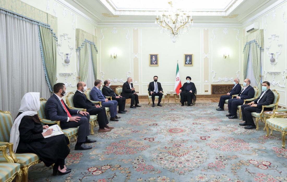 رئیس جمهور: اراده ایران توسعه مناسبات با کشورهای همسایه است