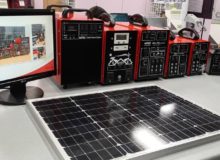 عرضه نیروگاه برق خورشیدی قابل حمل توسط فناوران ایرانی