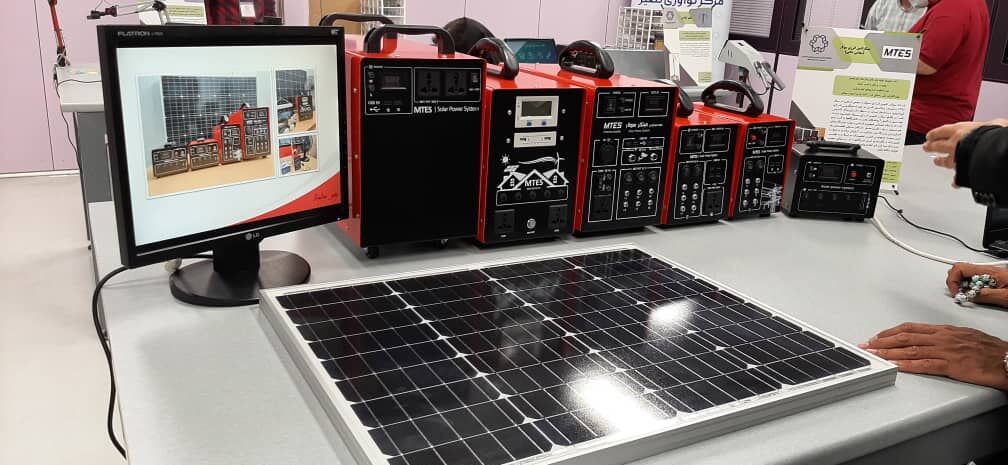 عرضه نیروگاه برق خورشیدی قابل حمل توسط فناوران ایرانی