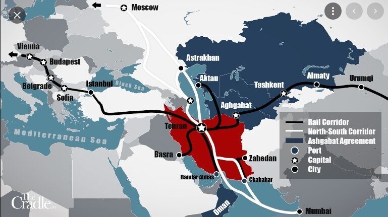 ایران، چهار راه ترانزیت جهان