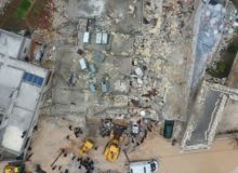الجزیره: کشته‌شدگان زلزله سوریه به ۵۹۲ نفر رسید