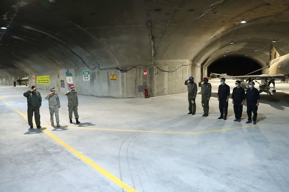 پایگاه زیرزمینی نیروی هوایی ارتش با نام «عقاب۴۴» رونمایی شد