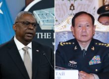 چین درخواست تماس وزیر دفاع آمریکا را رد کرد