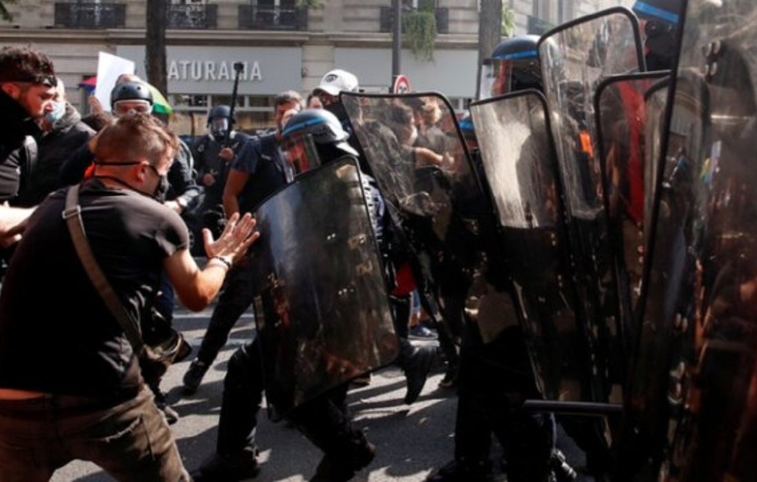 دستگیری ۱۴۲ نفر در تظاهرات پاریس