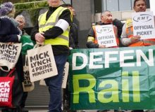 فلج شدن راه آهن انگلیس بر اثر اعتصاب