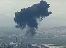 انفجار در نزدیکی پالایشگاه‌های نفت حیفا