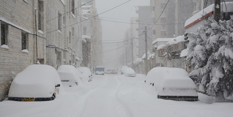 ‌باران و سرما و ‌‌کولاک برف در ۱۰ استان
