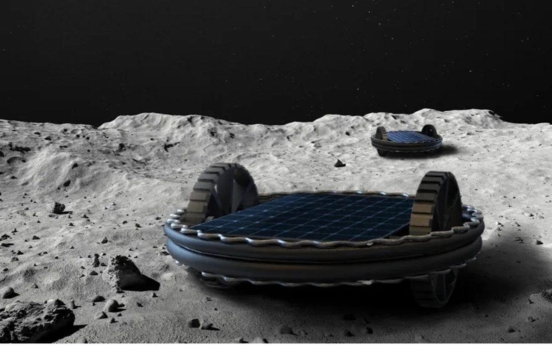 ۵ ربات کوچک در سطح ماه فرود می‌آید